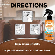 Kit de reparación con spray acondicionador de cuero para muebles, sofá, chaqueta, asientos de coche, 100ml