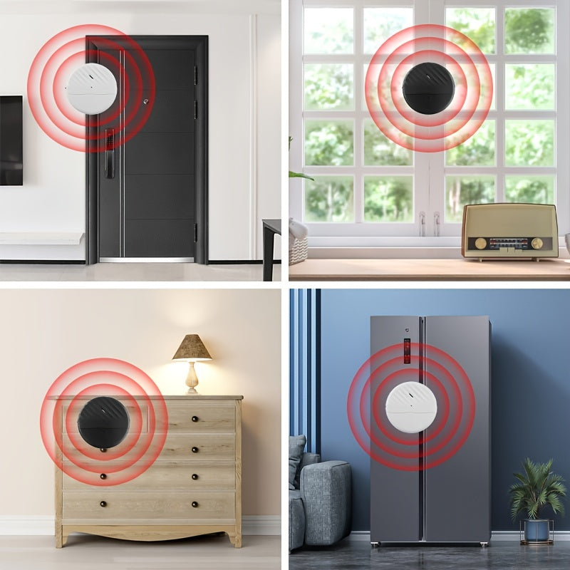 Vibration Alarm Sensor 125dB Glass Breakage Anti-theft Security Earthquake Warning Home Safety