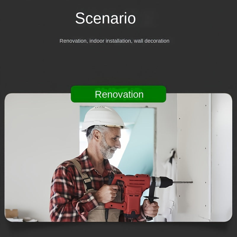 SH301 devor skaneri yog'och, metall va simlarni LED LCD displey bilan aniq aniqlaydi.