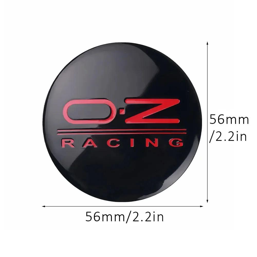 4PCS Wheel Center Hub Caps Cover 56mm Emblem Stickers for Car Styling