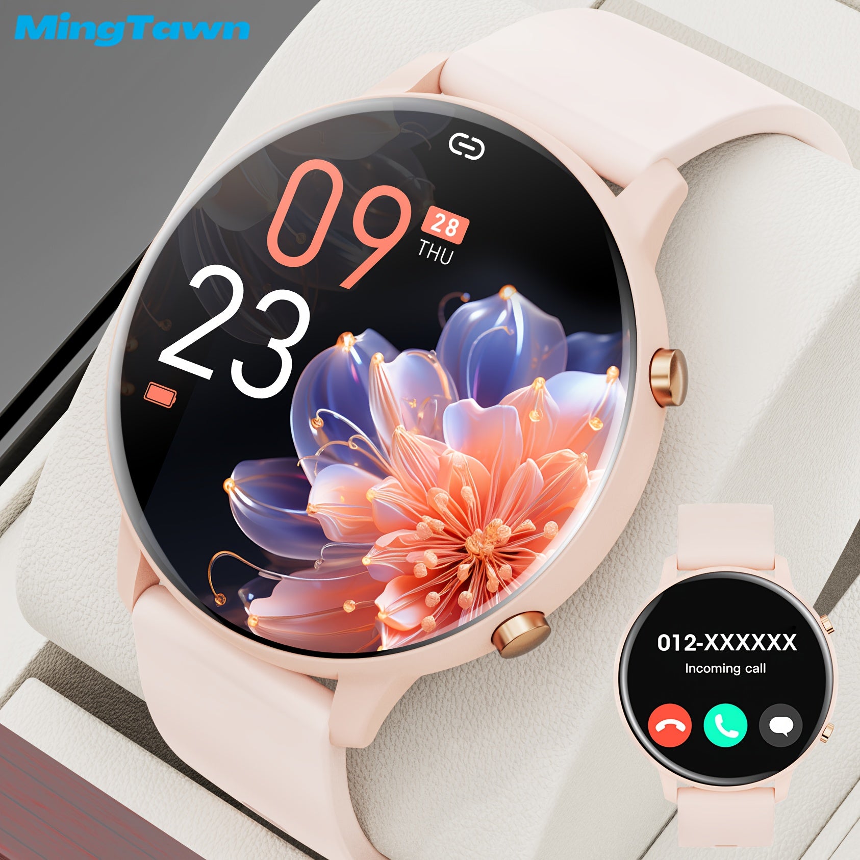 Smartwatch for Women Men 1.39 Inch HD Display 100+ Sports Modes Waterproof IP67