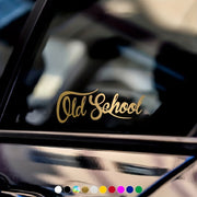 Suv o'tkazmaydigan avtomobil bumpersi stiker decal eski maktab motosikl avtomobil yuk mashinasi noutbuk san'ati