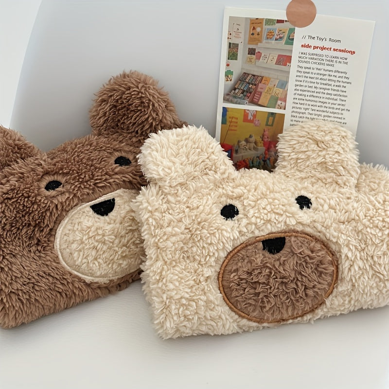 Warm Dog Sweater for Small Medium Breeds Bear Theme Pullover Polyester Machine Washable