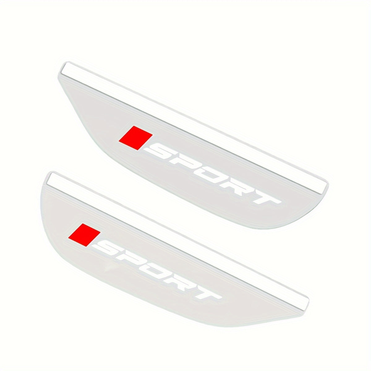 2 шт. прозрачная ПВХ-закрытие для автомобильного зеркала от дождя, гибкая накладка на брови