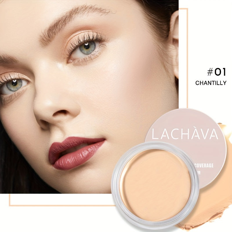 Women Full Coverage Concealer Cream Waterproof Liquid Foundation for Blemishes