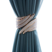 Alloy Window Curtain Tieback Metal Diamond Design for Blackout Curtains Home Decor