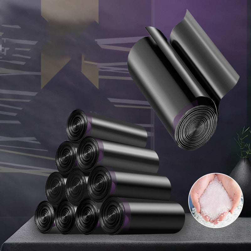 Og'ir yuk ko'taruvchi ipli axlat qoplari - Yuqori sig'im, kuchli va hidsiz oshxona, yotoqxona, yashash xonasi uchun - 10.43KG gacha ushlab turadi