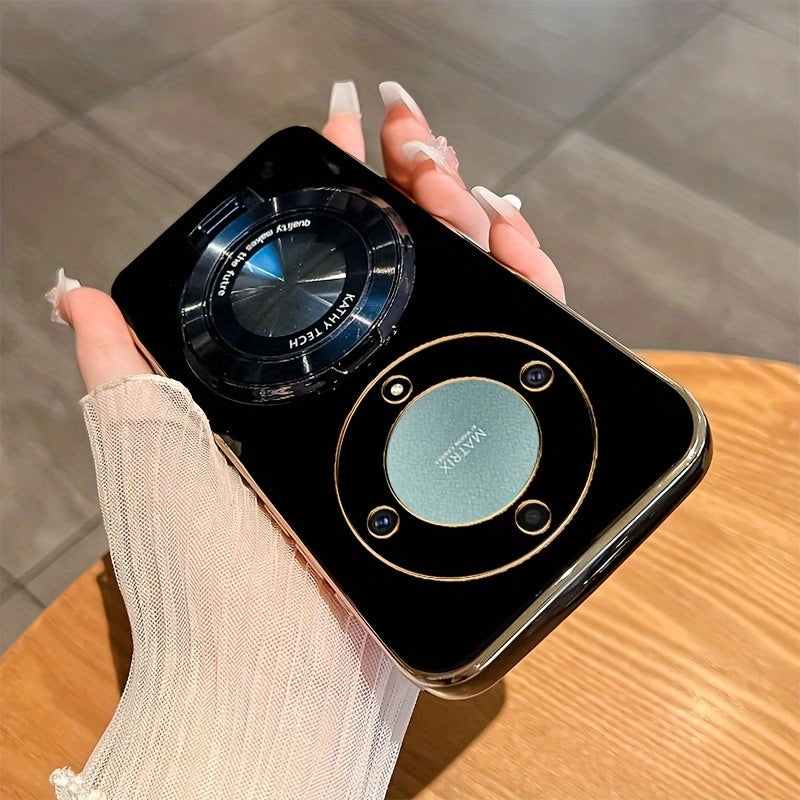 Universal TPU Phone Case for Honor Magic Series Anti-Shock Wireless Charging Stand Magnetic Closure