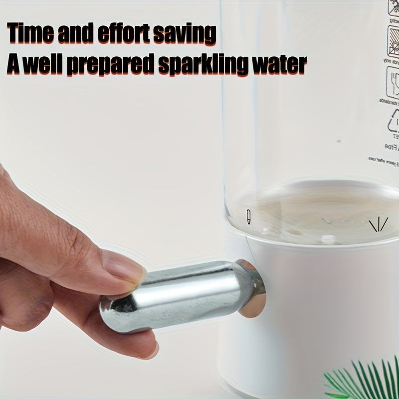 Botella de agua con burbujas portátil para agua con gas, baja en calorías, sin aditivos