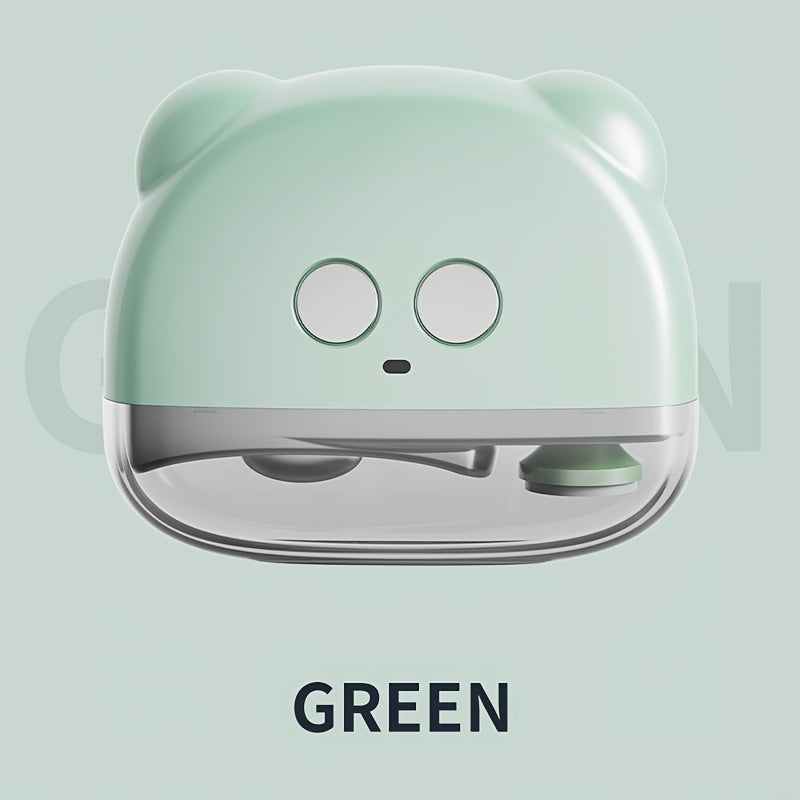 Portable USB Rechargeable Nail Trimmer and Grinder for Men Women Pets 3-Speed Low Noise