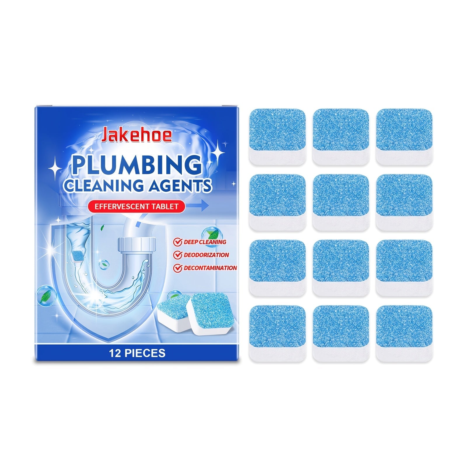 Oshxona quvurlari tozalash tabletkalari, drenaj tizimlaridagi yog' to'siqlarini ochish uchun shovqinli tabletkalar.
