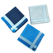 Set de pañuelos de bolsillo de negocios a cuadros para hombre, 3 piezas, 16.9 pulgadas, accesorios clásicos para trajes