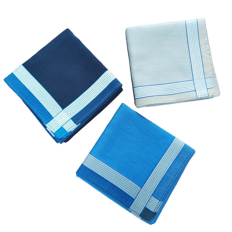 Set de pañuelos de bolsillo de negocios a cuadros para hombre, 3 piezas, 16.9 pulgadas, accesorios clásicos para trajes