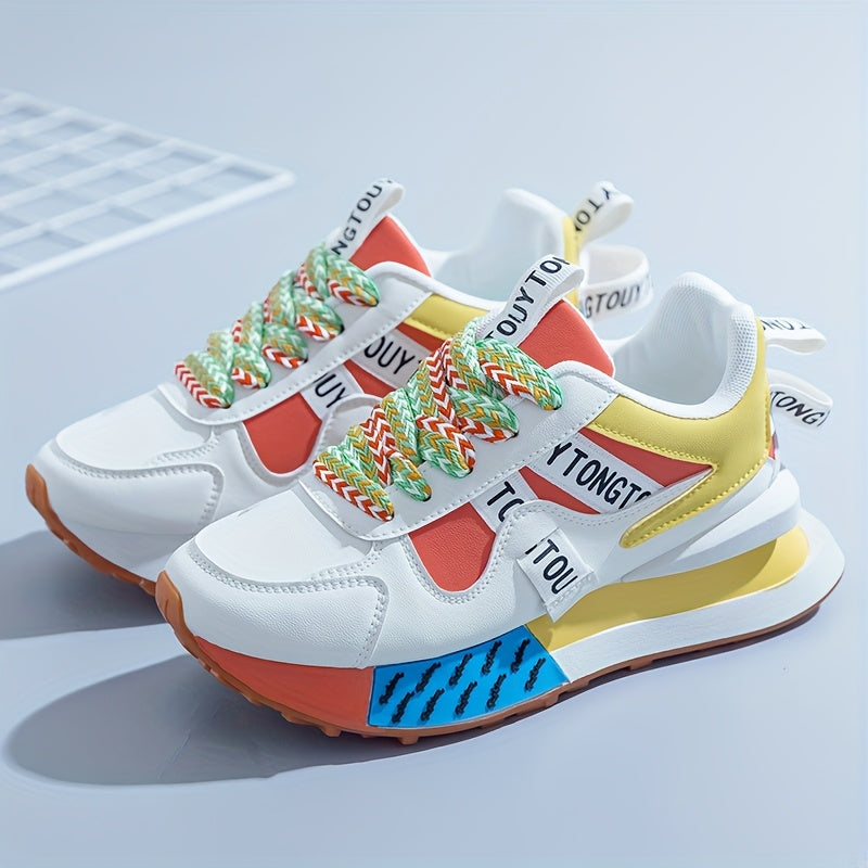 Unisex All-Season Leather Sneakers Low Top Casual Shoes