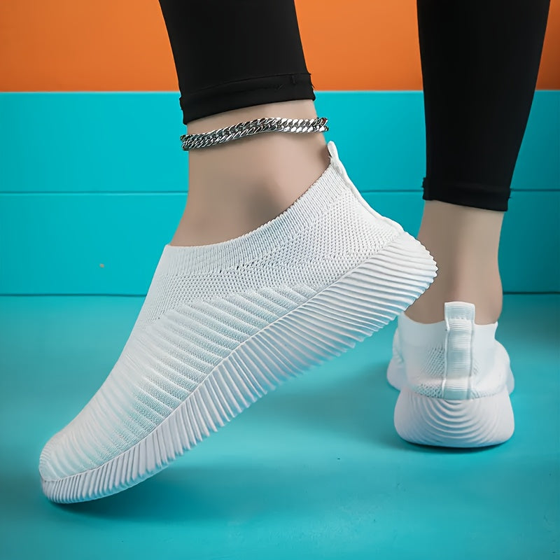 Women's Breathable Casual Sports Shoes Lightweight Running Sneakers for Fitness and Outdoors