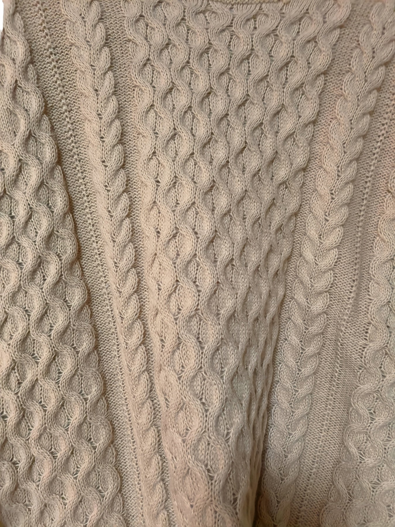 Chaleco de punto con cuello redondo de tamaño plus para mujer, color sólido, primavera y otoño