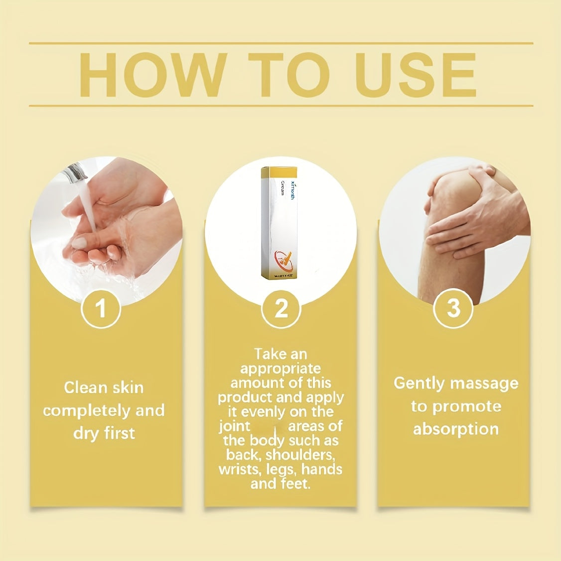 Bálsamo de manos y pies con gluconamina, ginseng y extracto de regaliz para la nutrición