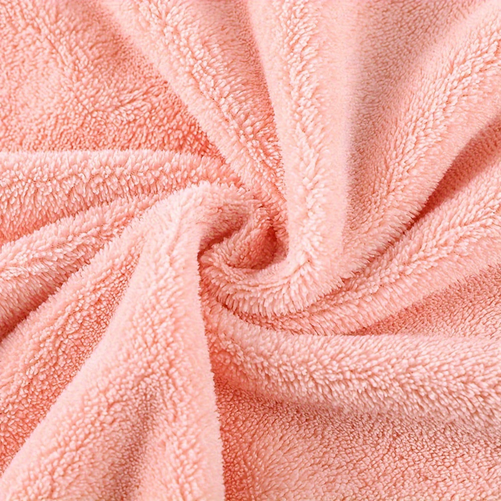 Baby Bath Towel with Rabbit Ears Soft Cotton Kids Towels for Children