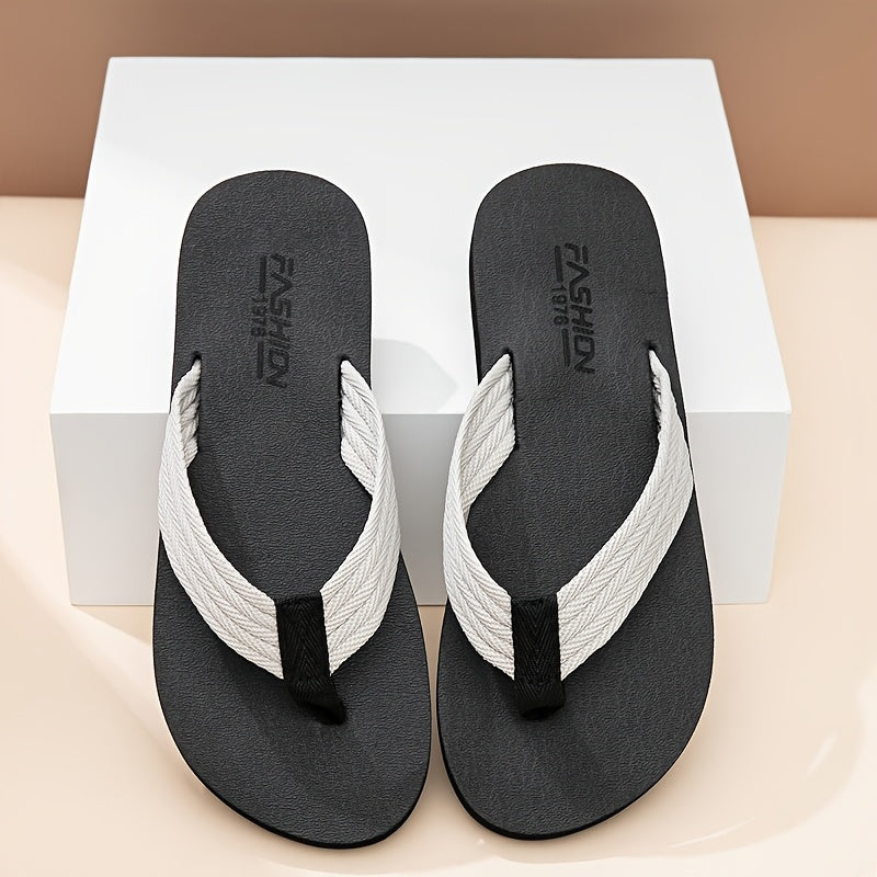 Мужские тканевые верхние шлепанцы для помещений, улицы, пляжа, весны и лета