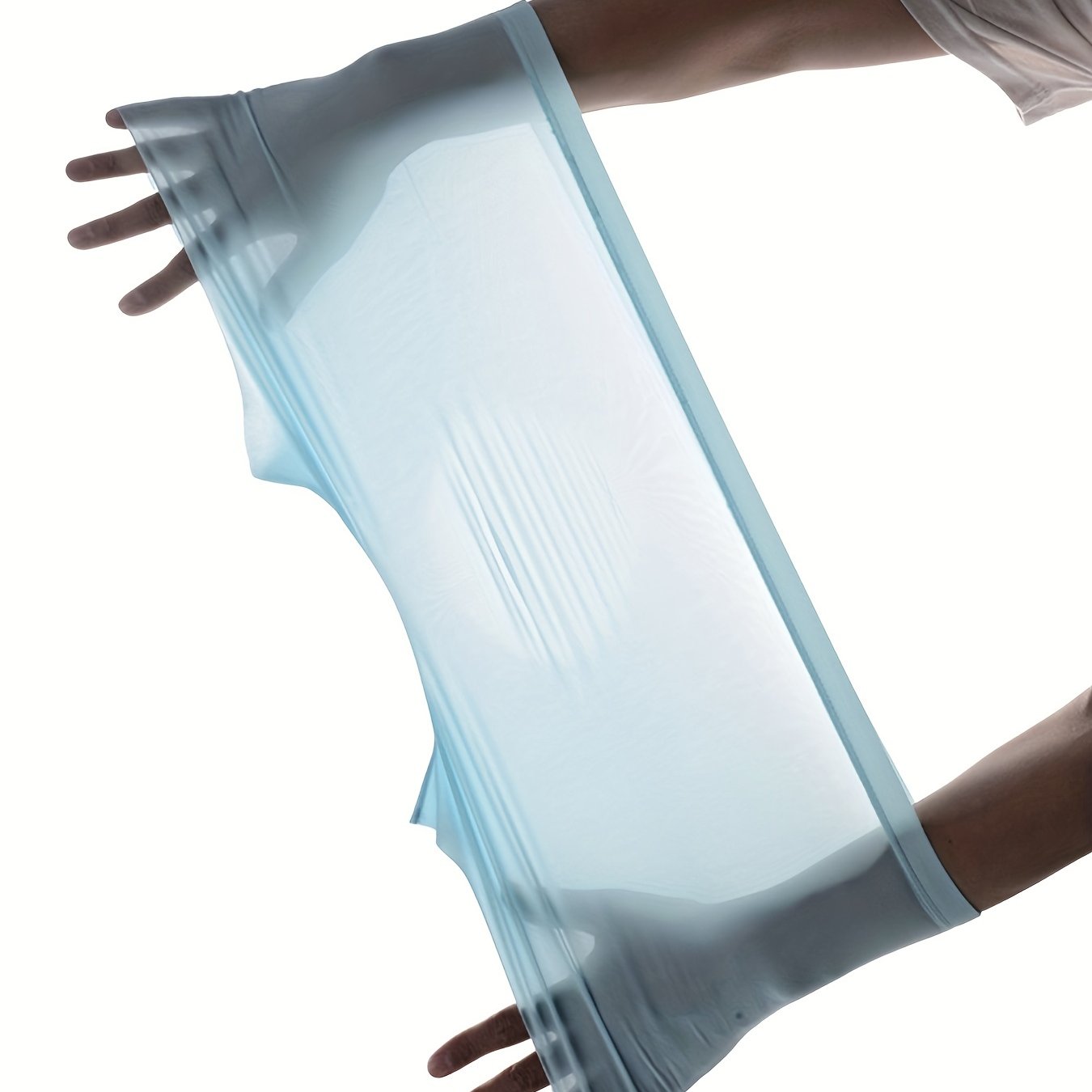 Boxers para hombre de color sólido semi-translúcido, transpirables, finos, cómodos, con estiramiento medio