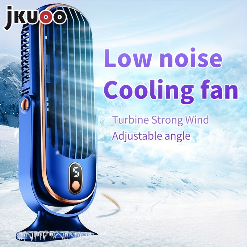 Mini USB Fan Portable Personal Cooler with 5-Speed Adjustable Settings