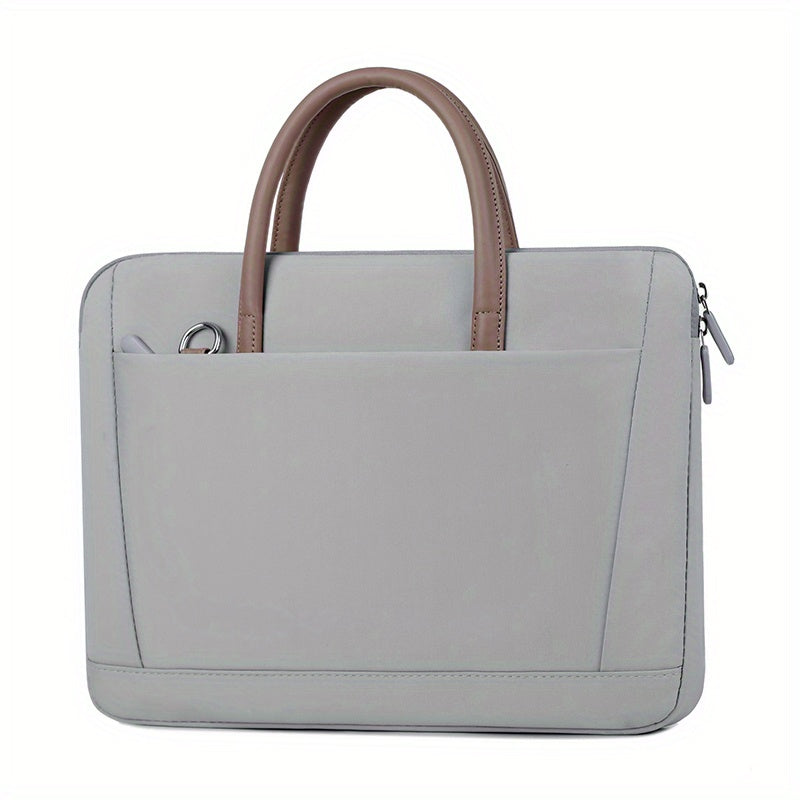 Bolsa de nylon resistente al agua para portátil con correa ajustable para escuela, oficina y uso diario