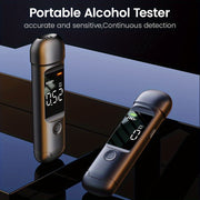 Digital Breathalyzer with LCD Display Rechargeable Type-C Portable Personal Use