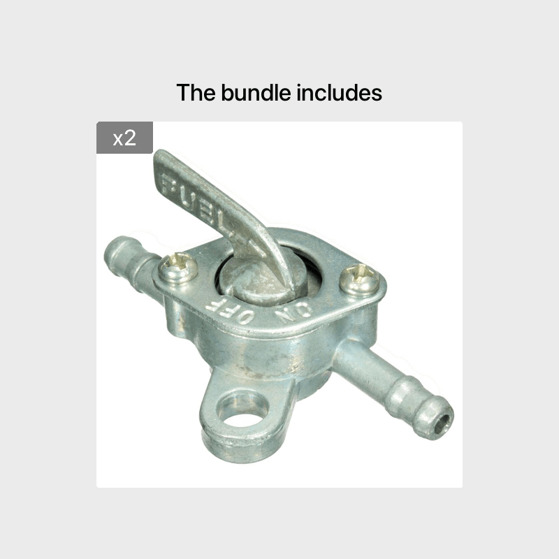 Universal Motorcycle Gas Fuel Tank Switch Valve for Dirt Pit Bike 6mm