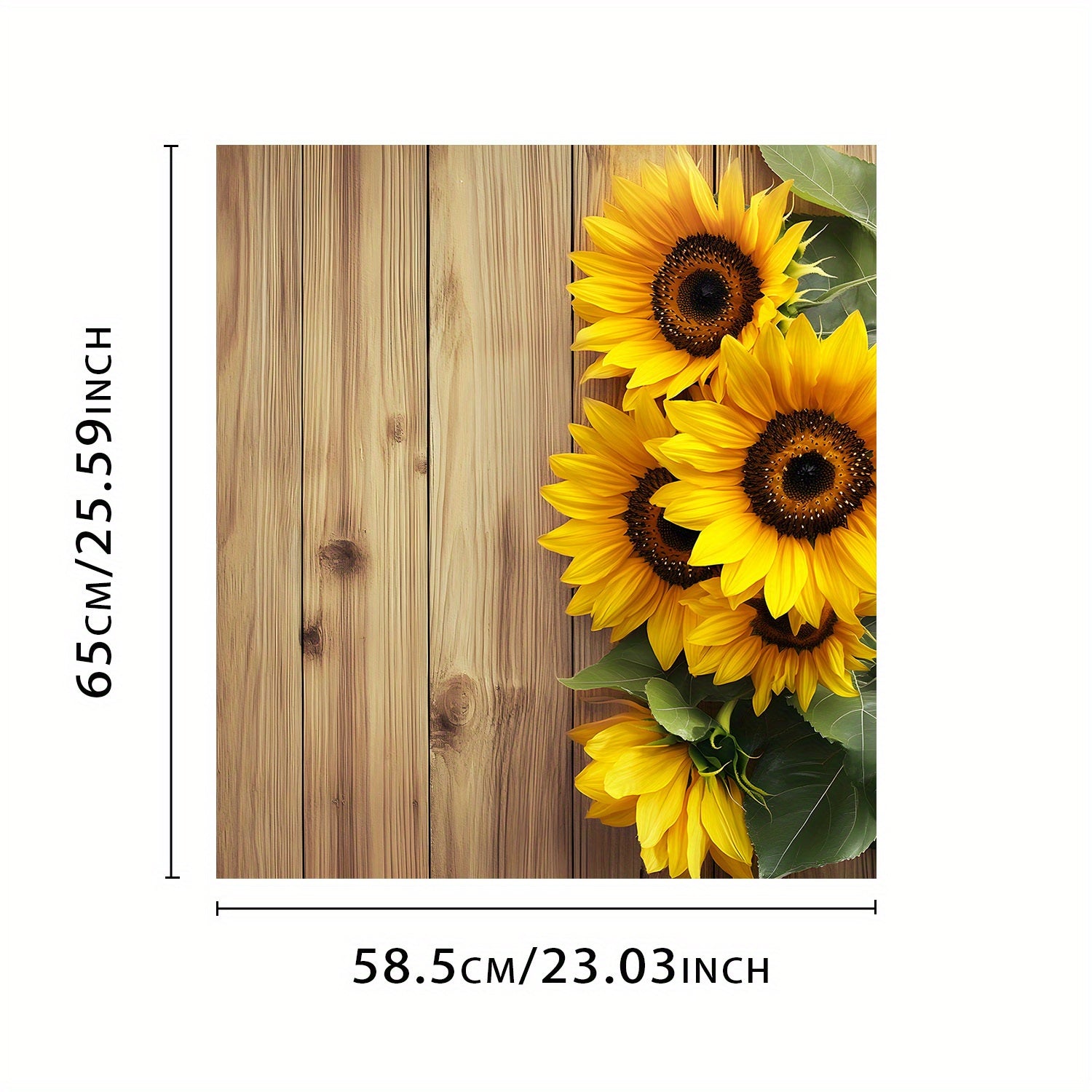 Gulchambar dizayni tozalash mashinasining magnit qoplami, suv o'tkazmaydigan, issiqlikka chidamli, metall oshxona dekoratsiyasi, rustik yog'och taxta uslubi