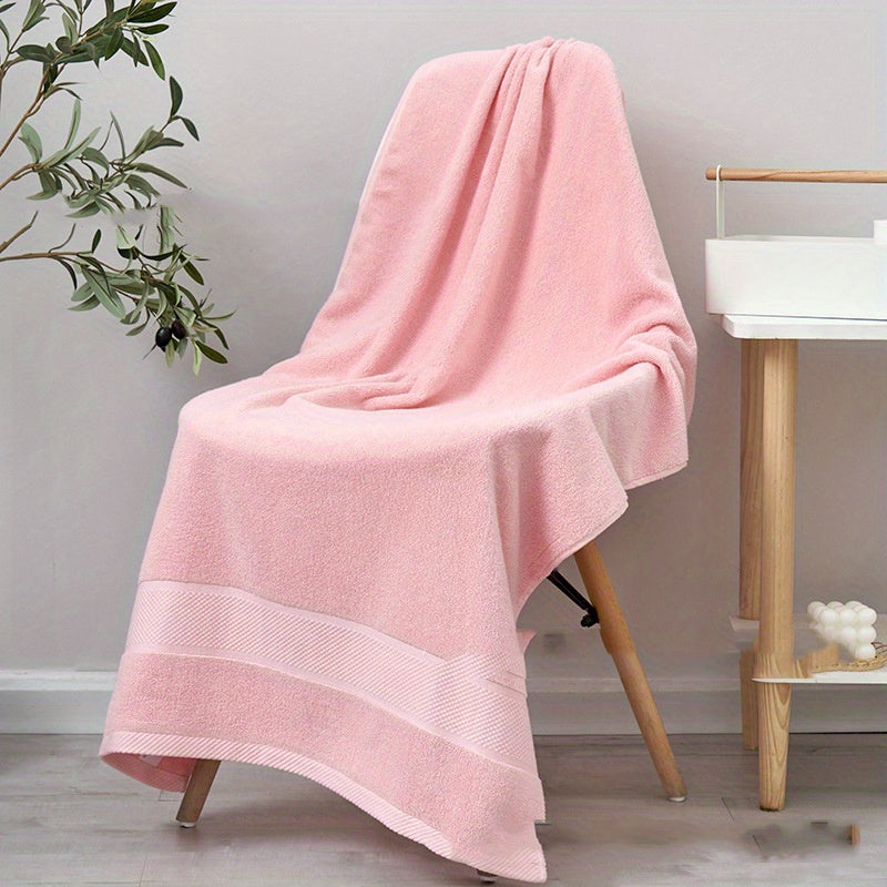 Cotton Bath Towel Large Quick Dry Absorbent Hotel-Grade Durable