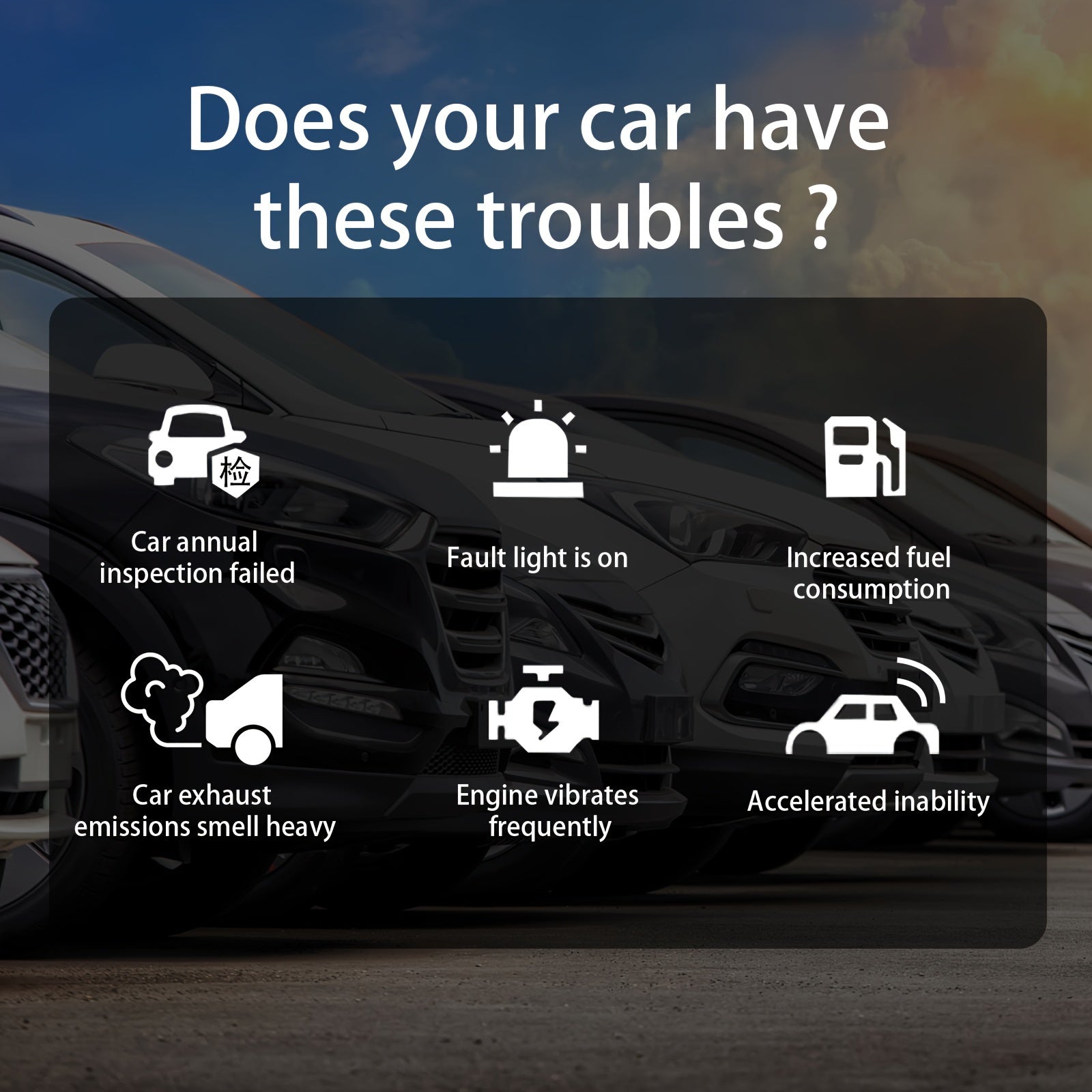 Limpiador de catalizador 120ml Removedor de depósitos de carbono del motor Mantenimiento del coche