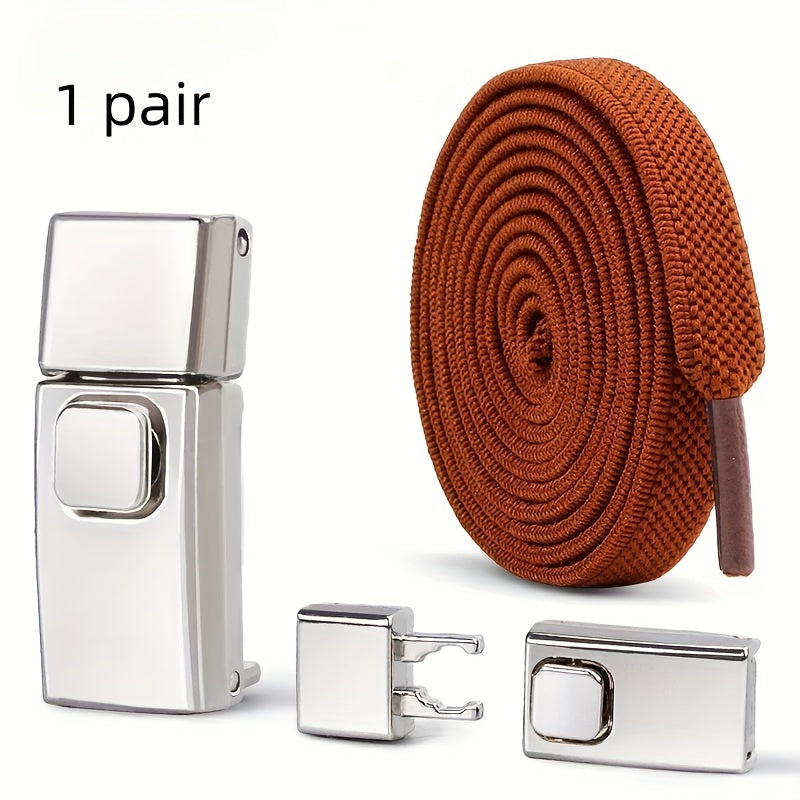 2024 8MM Безузловые эластичные шнурки для взрослых.