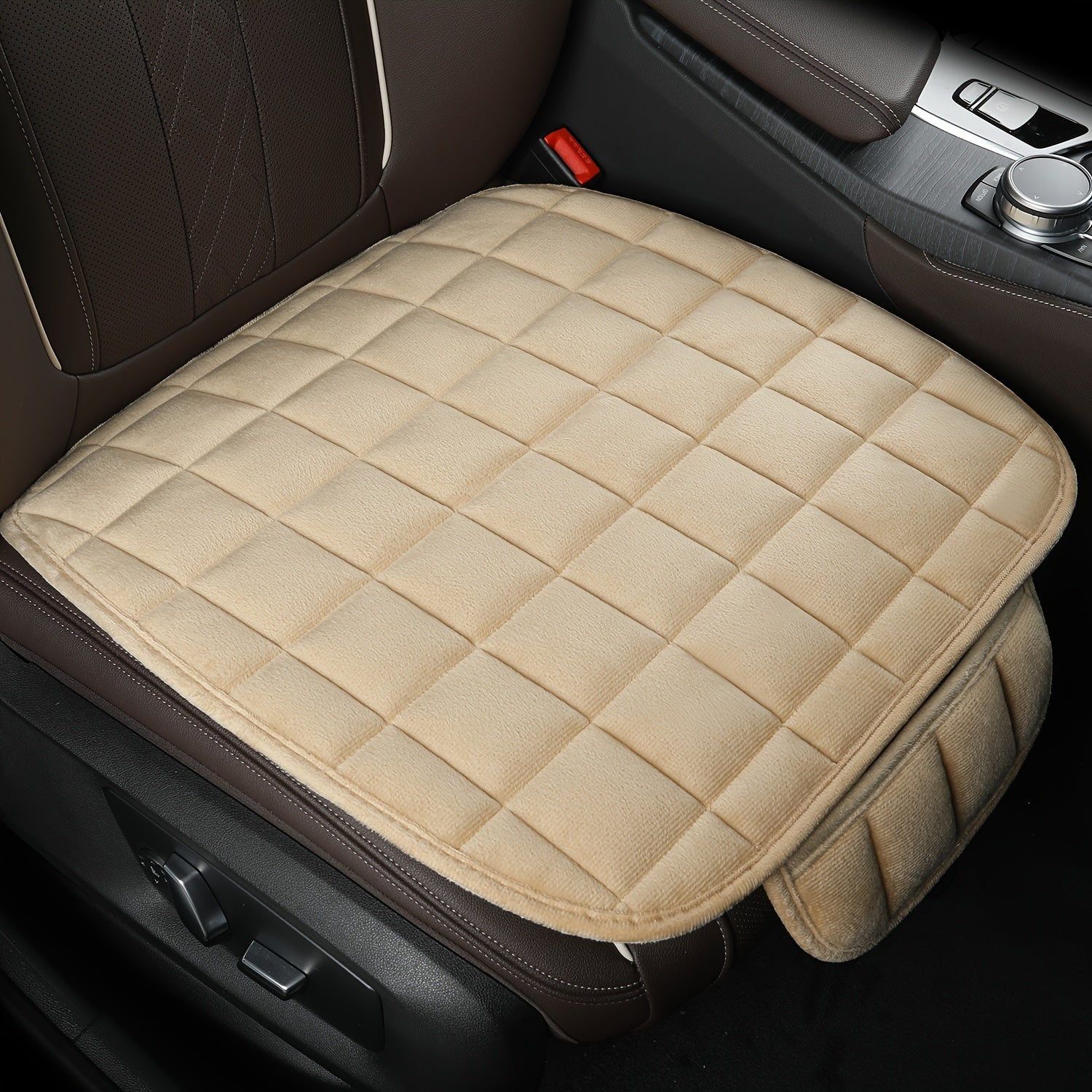 Winter Car Seat Cover Breathable Anti-Slip Cushion for Front Vehicle Seat