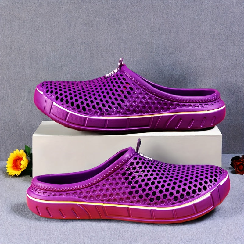 Women/Couple's Clogs Leather Fashionable Comfort Suitable for Outfits