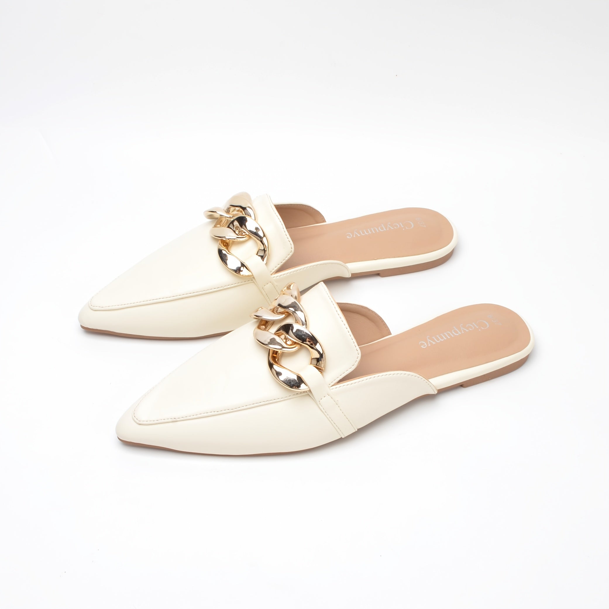 Women's Closed-Toe Mules Soft Flat Sole Lazy Summer Casual Footwear