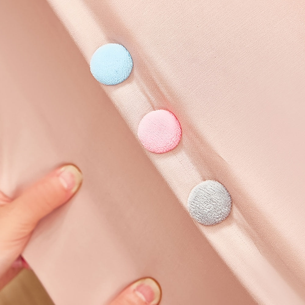 Set of 9 Grey Nylon Quilt and Sheet Holders Clips for Bedding Fitting