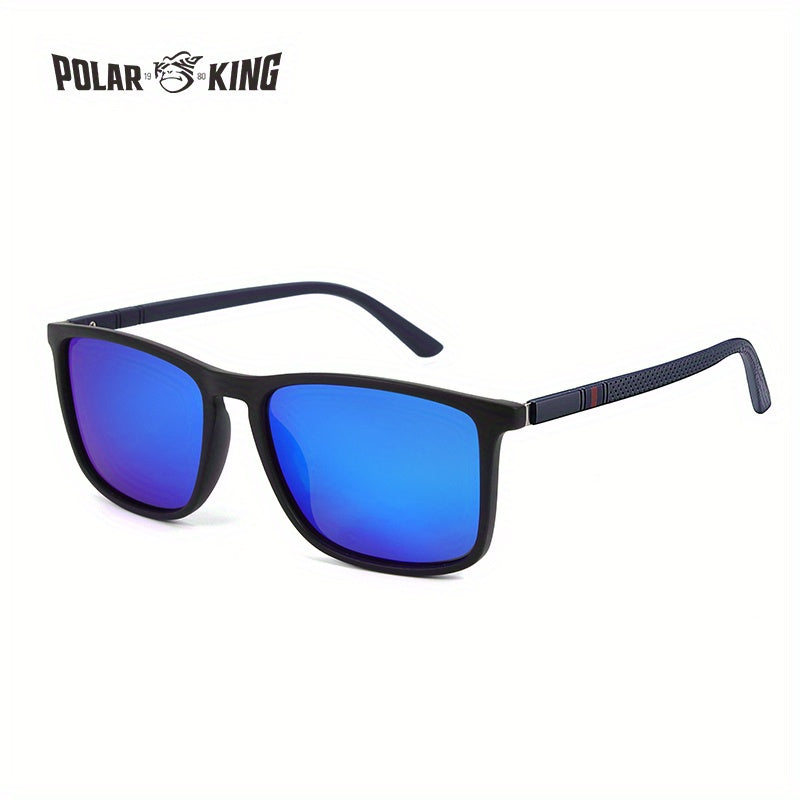 Unisex Retro Classic Square Polarized Sunglasses for Men Women Casual Outdoor Sports Travel