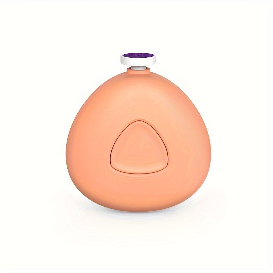 Electric Nail Grinder for All Ages Battery Operated 6 Heads Low Noise Safe Portable