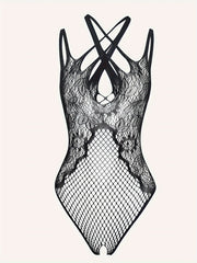 Kattalar uchun tikanli bodysuit, orqa bog'lamli kamarlar bilan, past qo'llab-quvvatlash, yuqori elastiklik