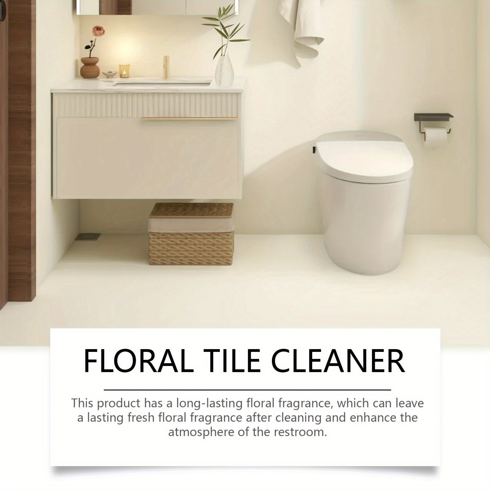 Toilet Cleaner for Urine Stains and Odors, Bathroom Disinfectant, Fresh Scent