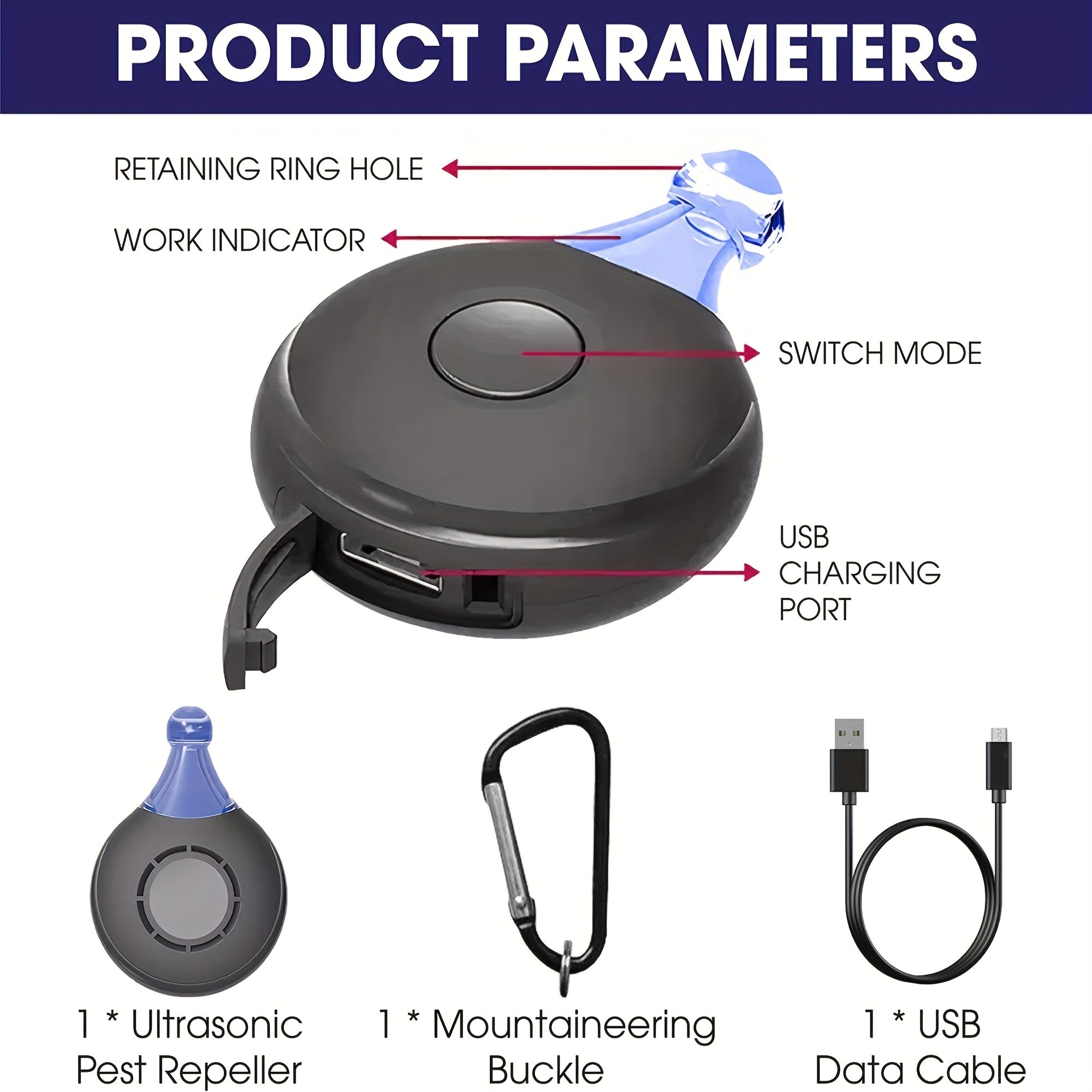 Uyda va tashqarida hayvonlar uchun ultratovushli hasharotlardan himoya qilish, chivin va qurtlarni nazorat qilish