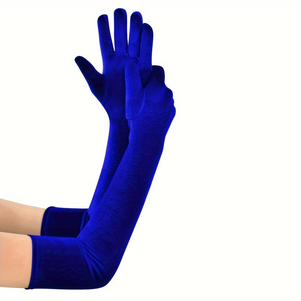 Vintage Velvet Gloves for Women 1920s Inspired for Parties and Holidays