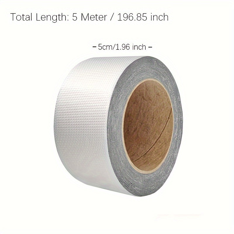 Outdoor Waterproof Butyl Aluminum Foil Tape for Leak Repair Multiple Sizes