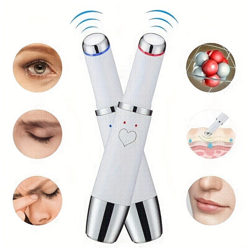 USB Rechargeable Eye Massage Stick Facial Muscle Relaxation Tool Lithium Polymer Battery