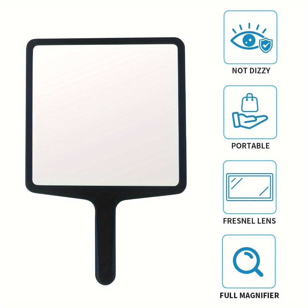 5x Flat Lens Pocket Magnifier No Battery Needed Handheld Jewelry Reading Gift