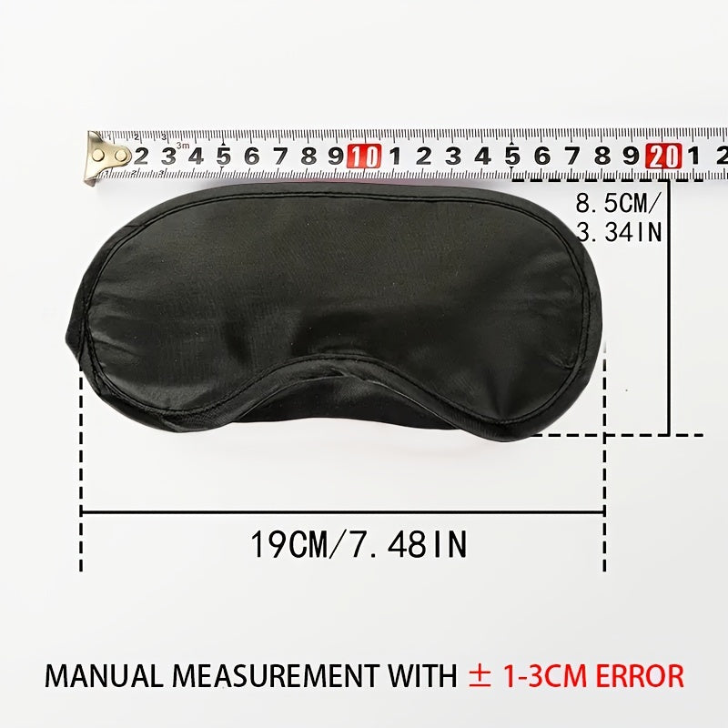 Mysterious Satin Eye Mask for Women Sleep Relaxation Darkening