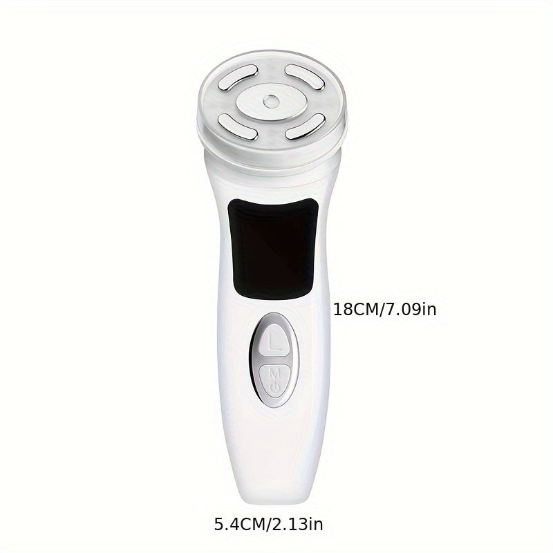 Mini HIFU Facial and Eye Massager for At-Home Skincare and Spa Treatments
