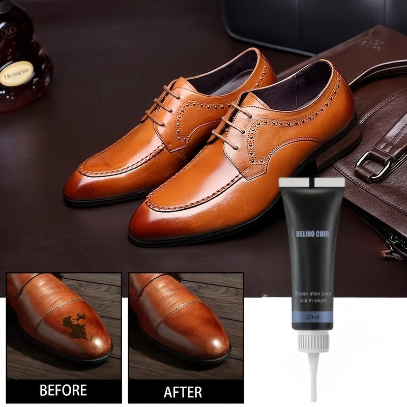 Крем для ремонта кожаных и виниловых автомобильных сидений для всех поверхностей, 4-в-1