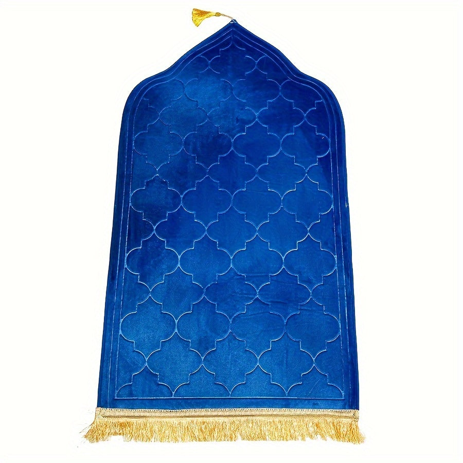 Outdoor Prayer Mat with Tassel Design Non-Slip Durable and Comfortable for Home and Garden
