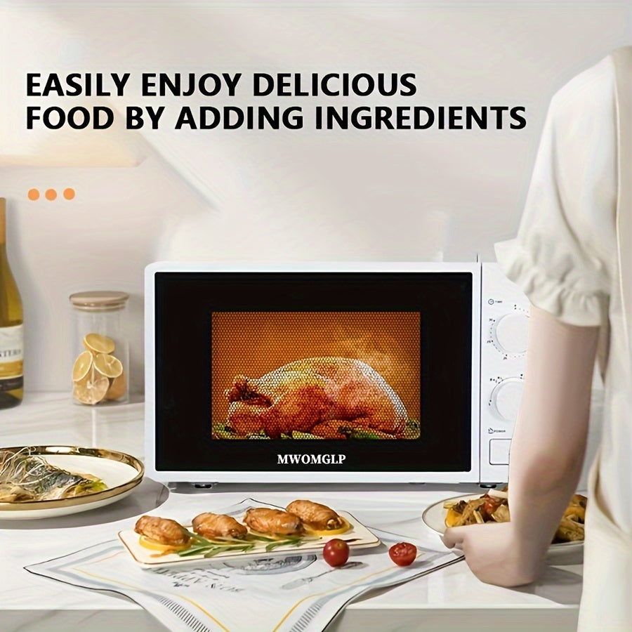 1 небольшая микроволновая печь с регулятором времени, 700 Вт, для размораживания продуктов.